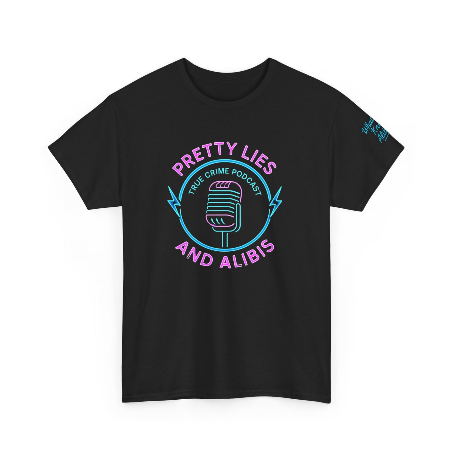 Pretty Lies and Alibis Podcast Unisex Tee | New 2025