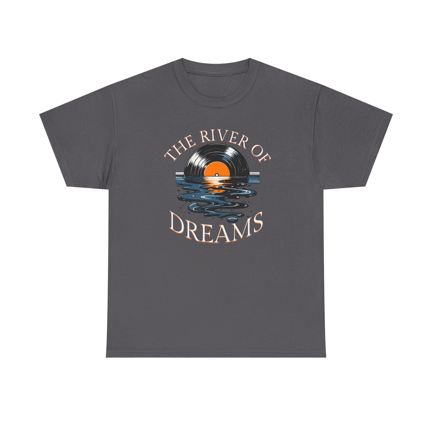 Unisex Heavy Cotton Lyrics Tee River of Dreams- New 2025