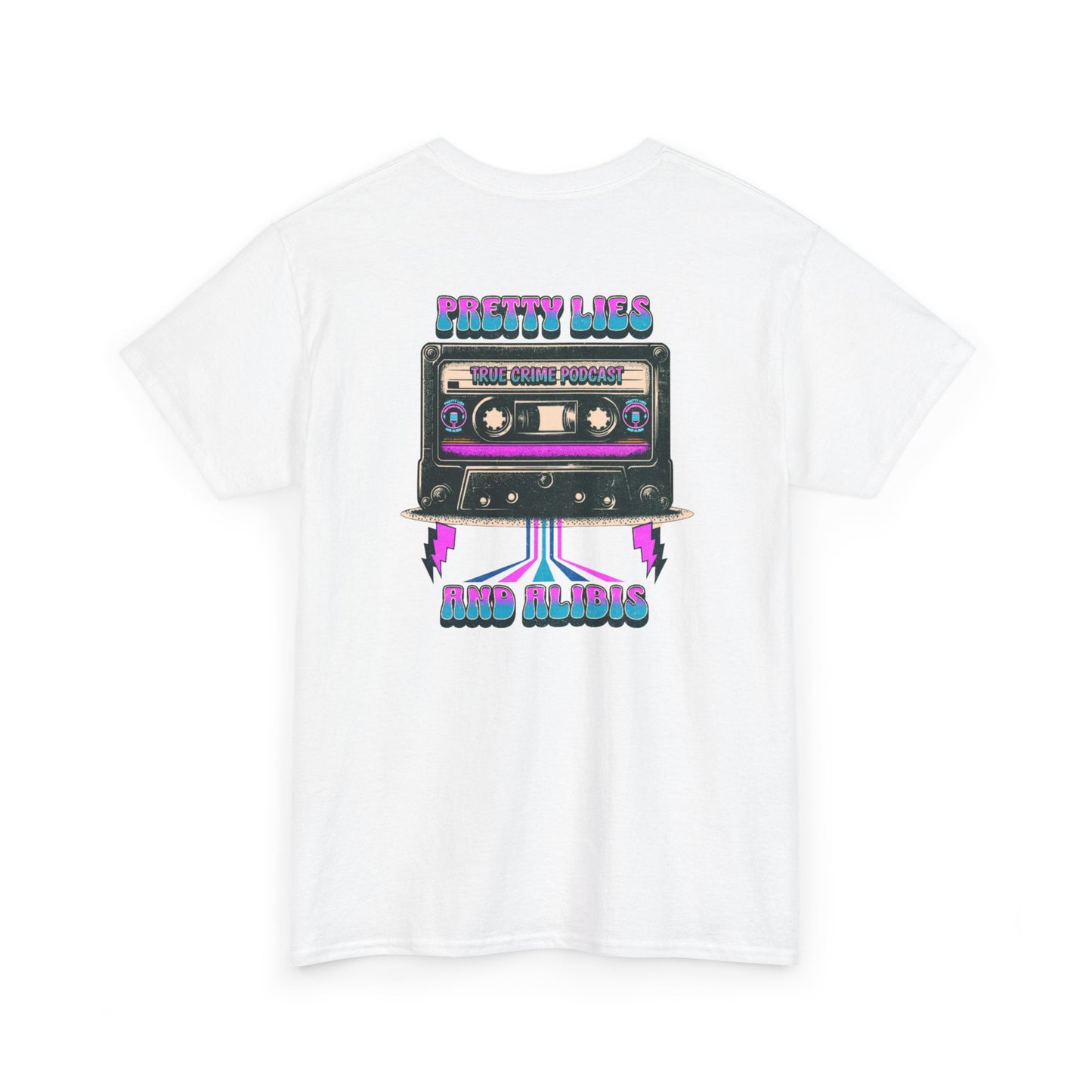 Retro Pretty Lies And Alibis Cassette Tape Shirt - NEW 2025