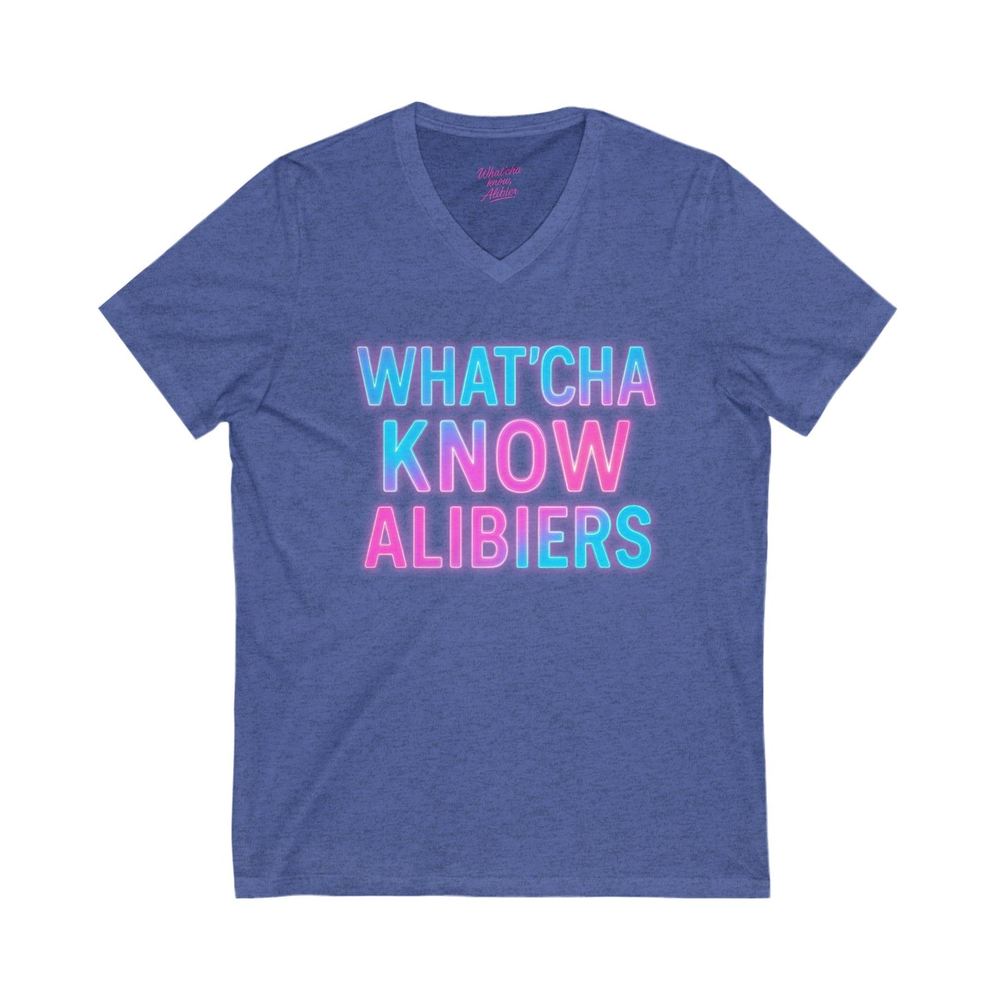 Whatcha Know Alibiers V-Neck Tee, NEW 2025