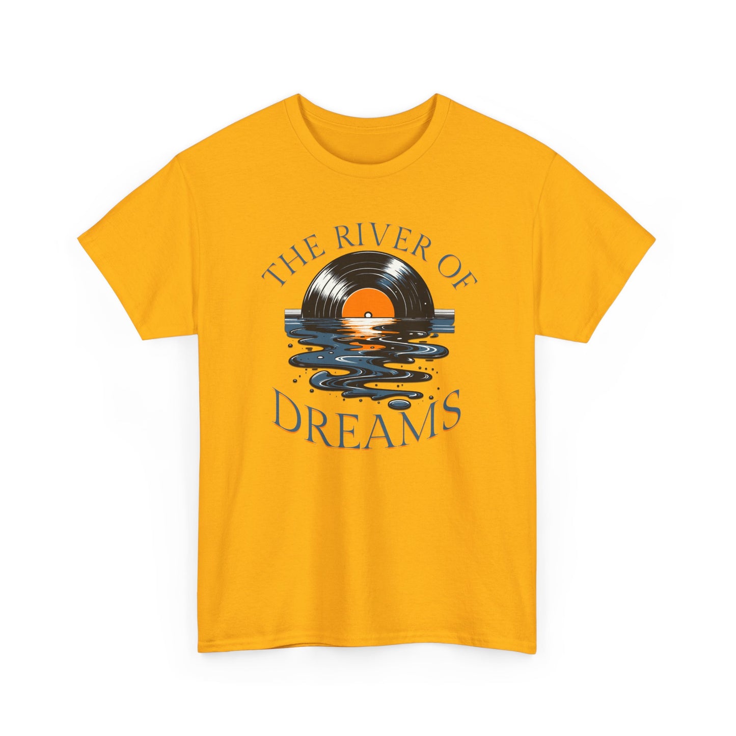 Unisex Heavy Cotton Lyrics Tee River of Dreams- New 2025