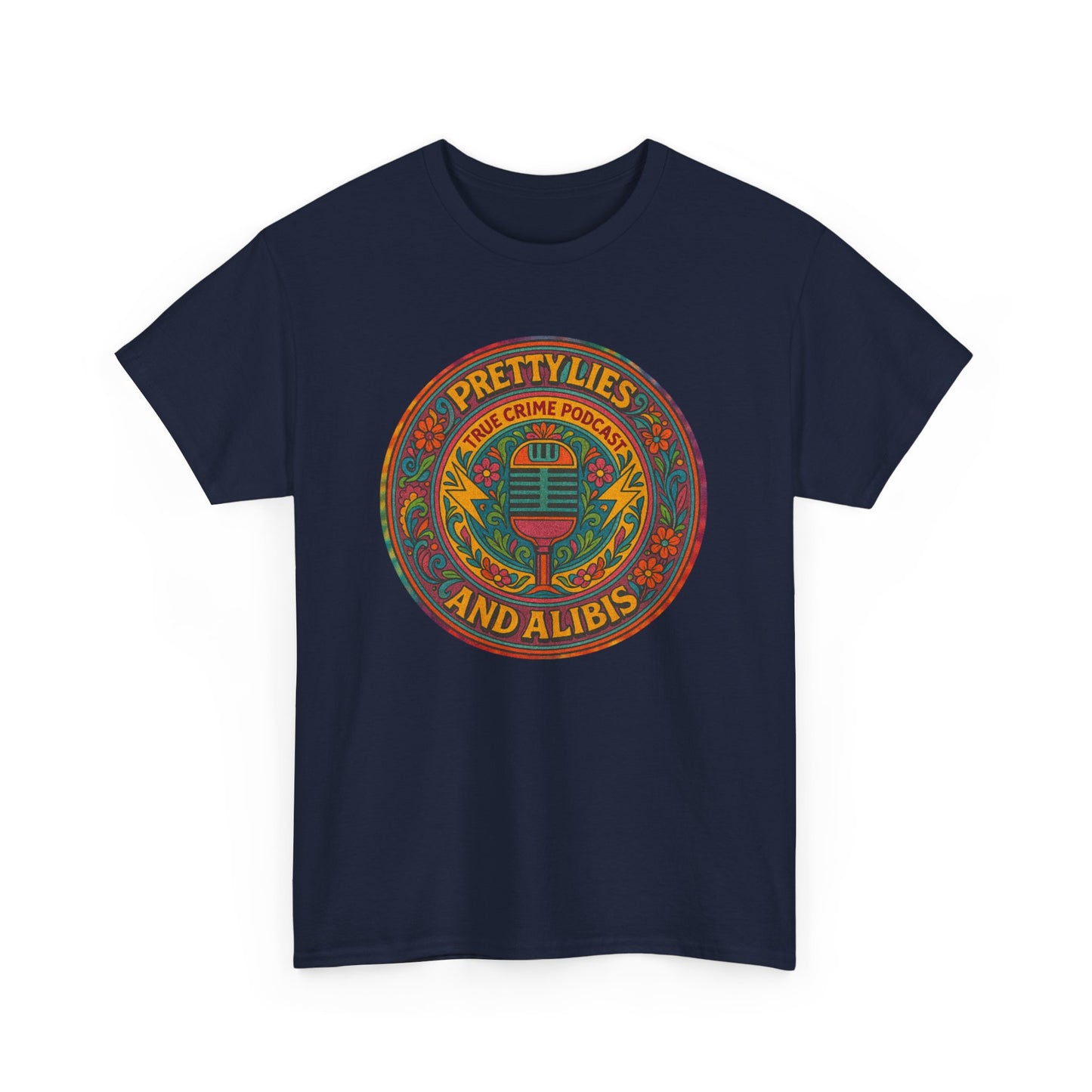 Pretty Lies Hippie Graphic T-Shirt - New 2025