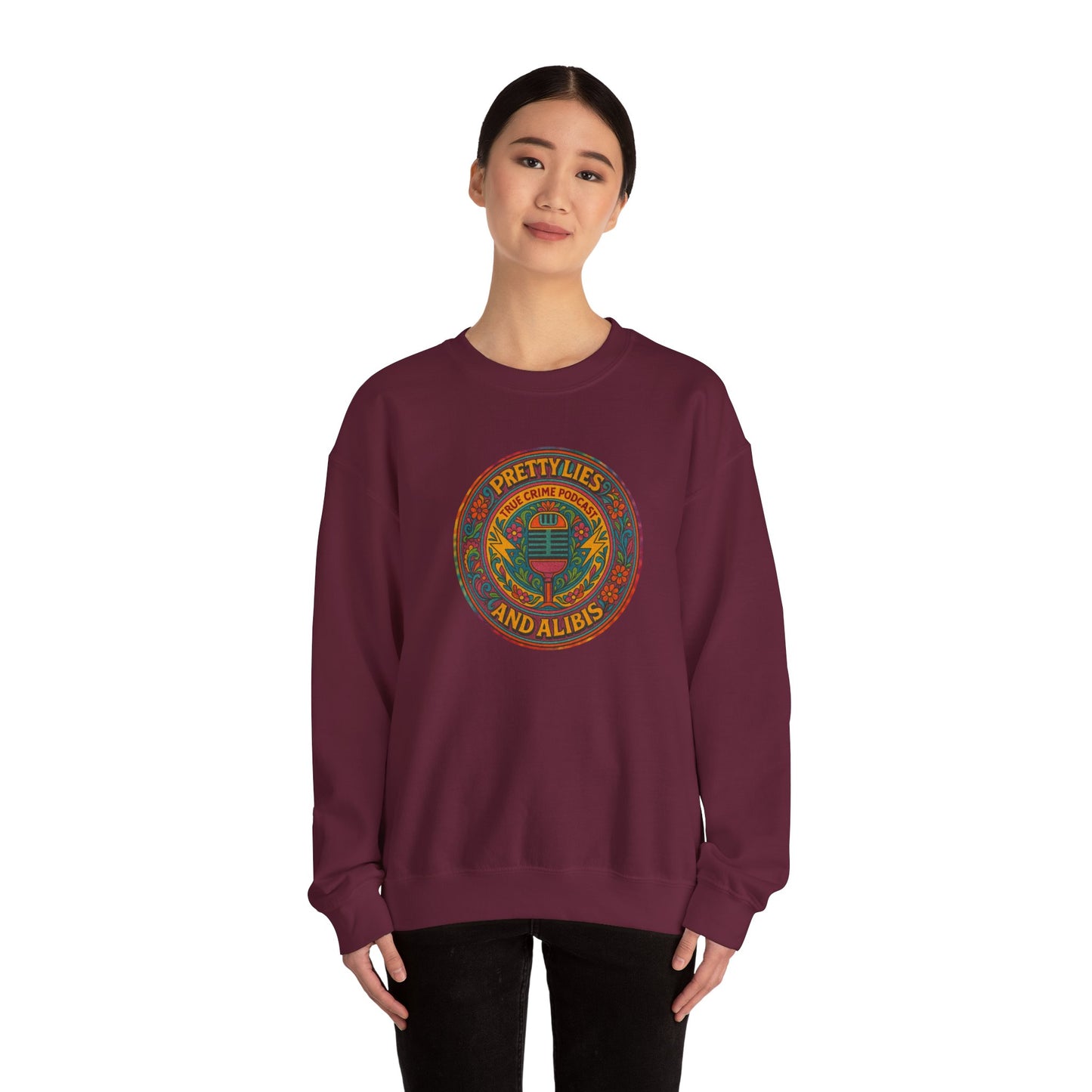 Pretty Lies And Alibis Hippie Style Sweatshirt - NEW 2025