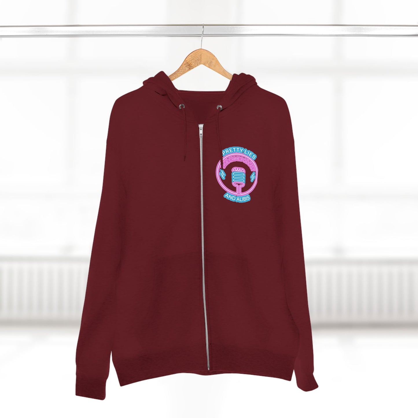 Unisex Zip Hoodie "Stack Chips Not Charges" Crime Con 26'