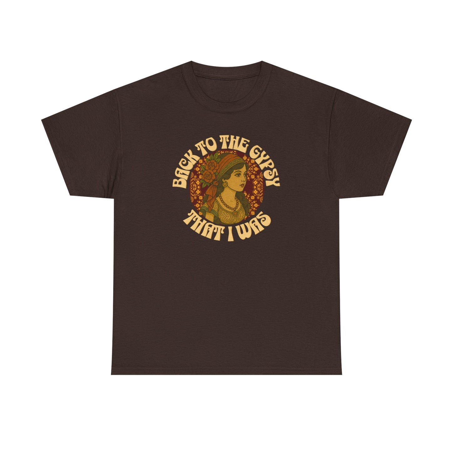 Tee Back to the Gypsy Lyrics Inspired Unisex Heavy Cotton - NEW 2025