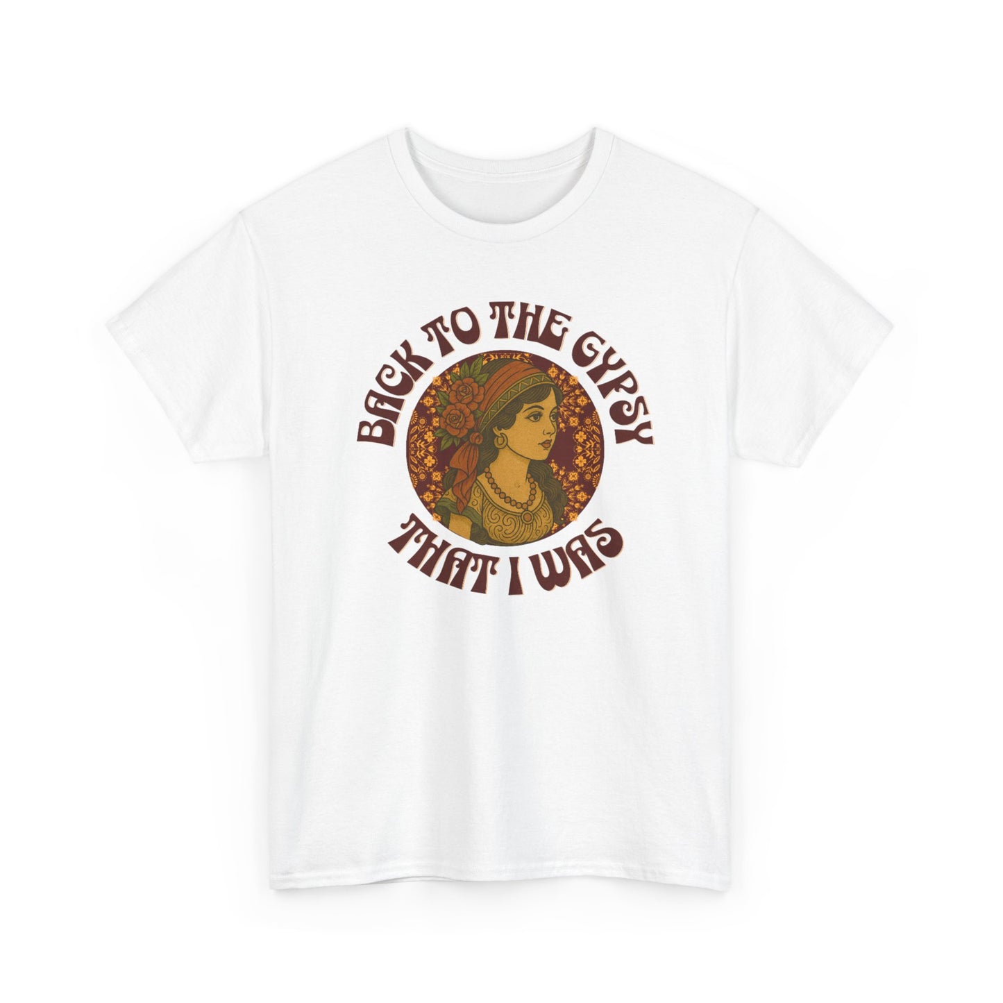 Tee Back to the Gypsy Lyrics Inspired Unisex Heavy Cotton - NEW 2025