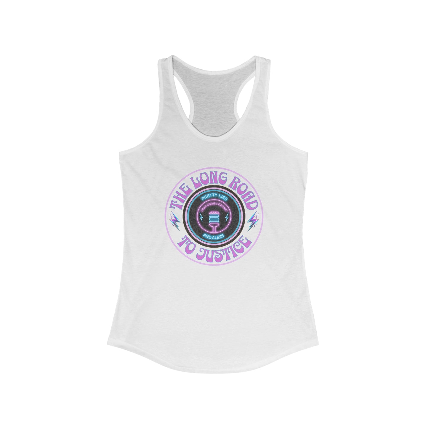 Long Road To Justice Women's Ideal Racerback Tank