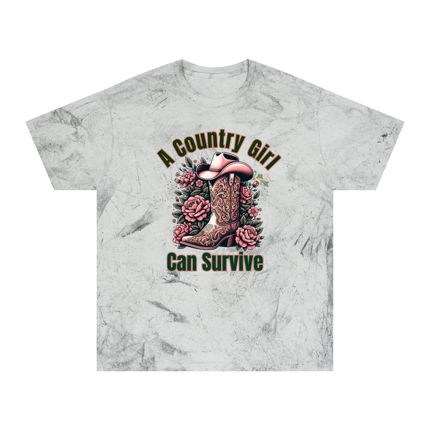 Country Girl Color Blast Tee - NEW 2025