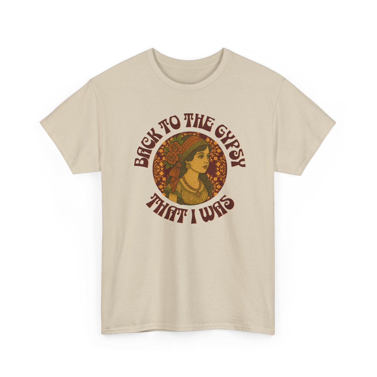 Tee Back to the Gypsy Lyrics Inspired Unisex Heavy Cotton - NEW 2025