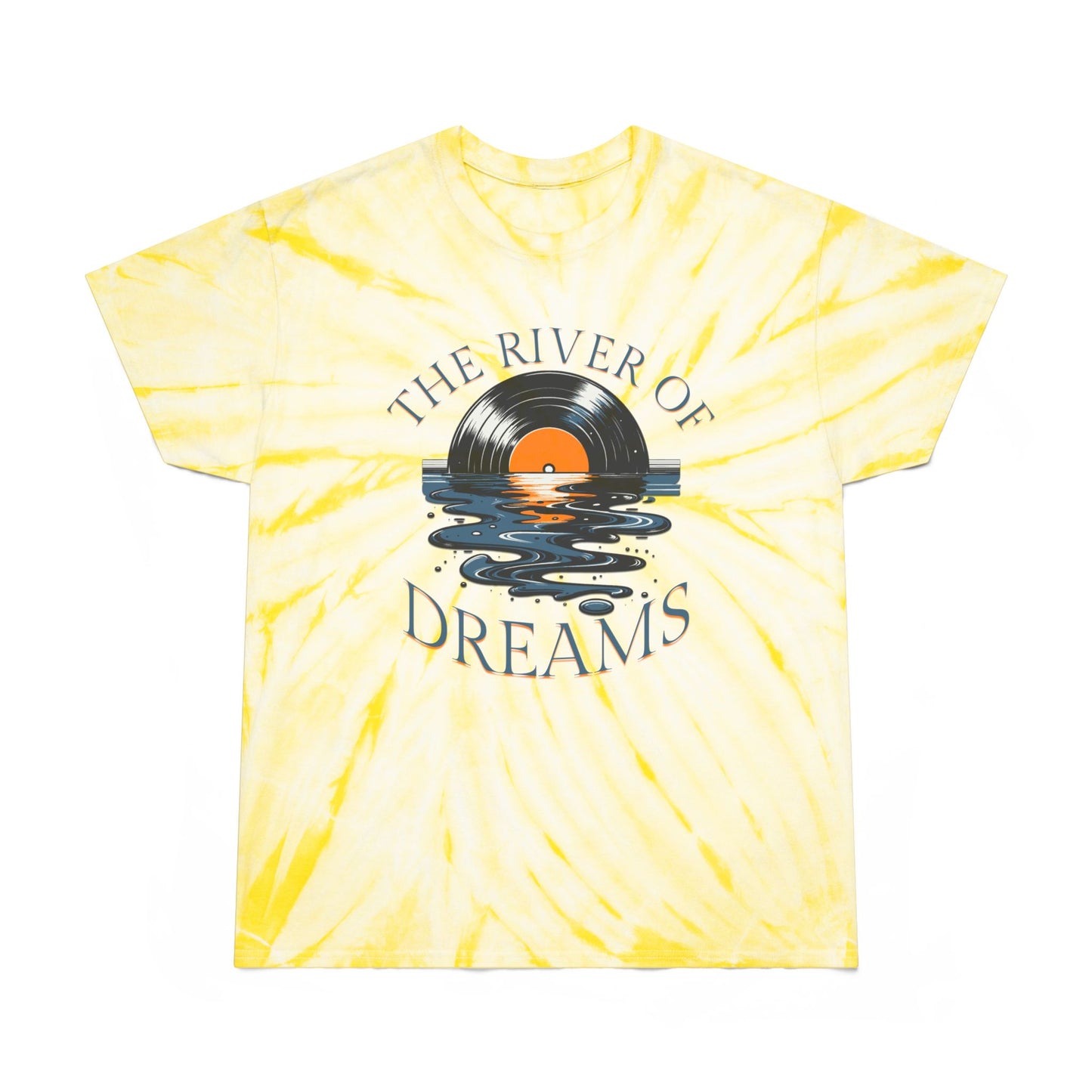 River Of Dreams Lyrics Tie-Dye Tee, New 2025