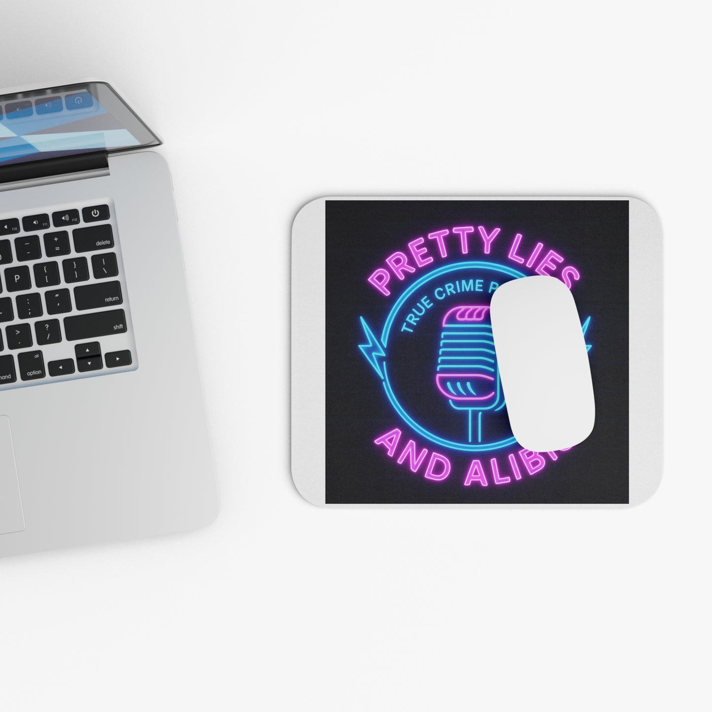 Pretty Lies Podcast Mouse Pad -New 2025