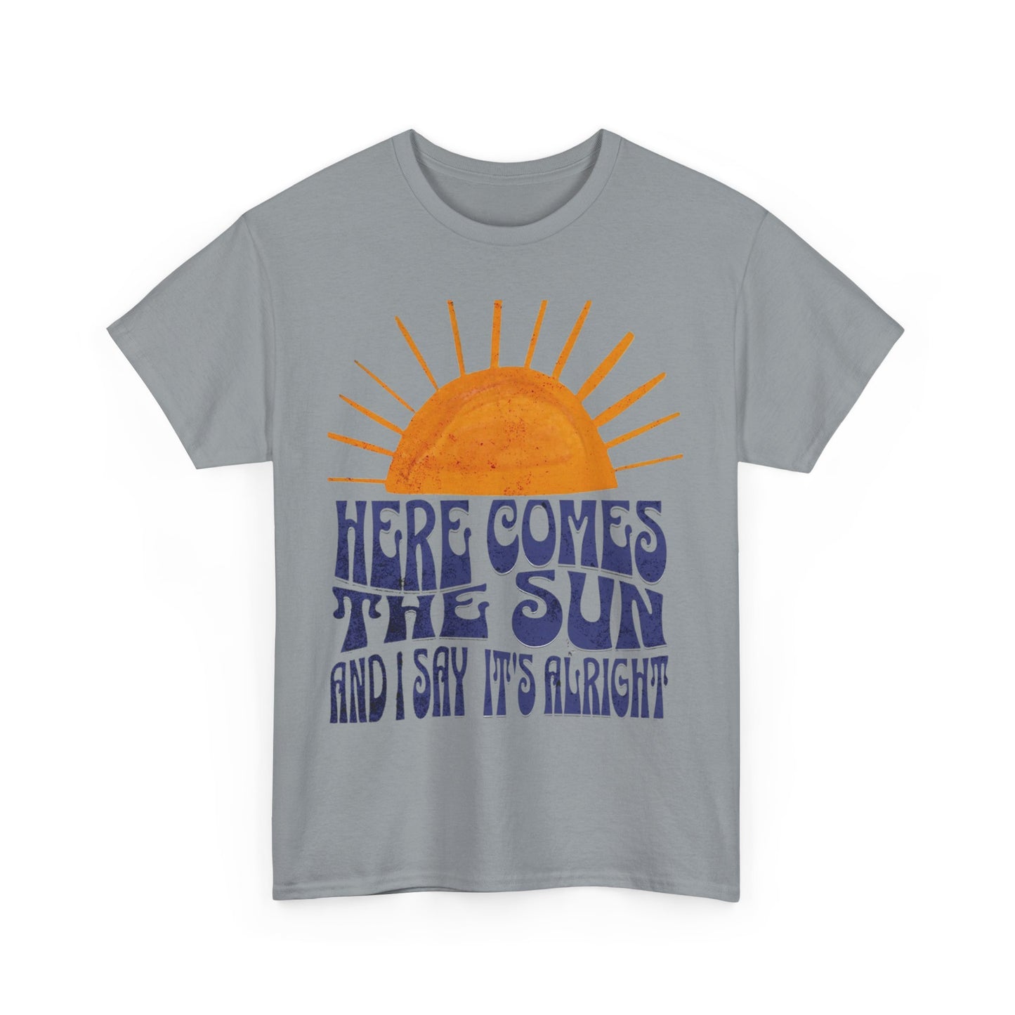 Lyrics 'Here Comes the Sun' Graphic T-Shirt