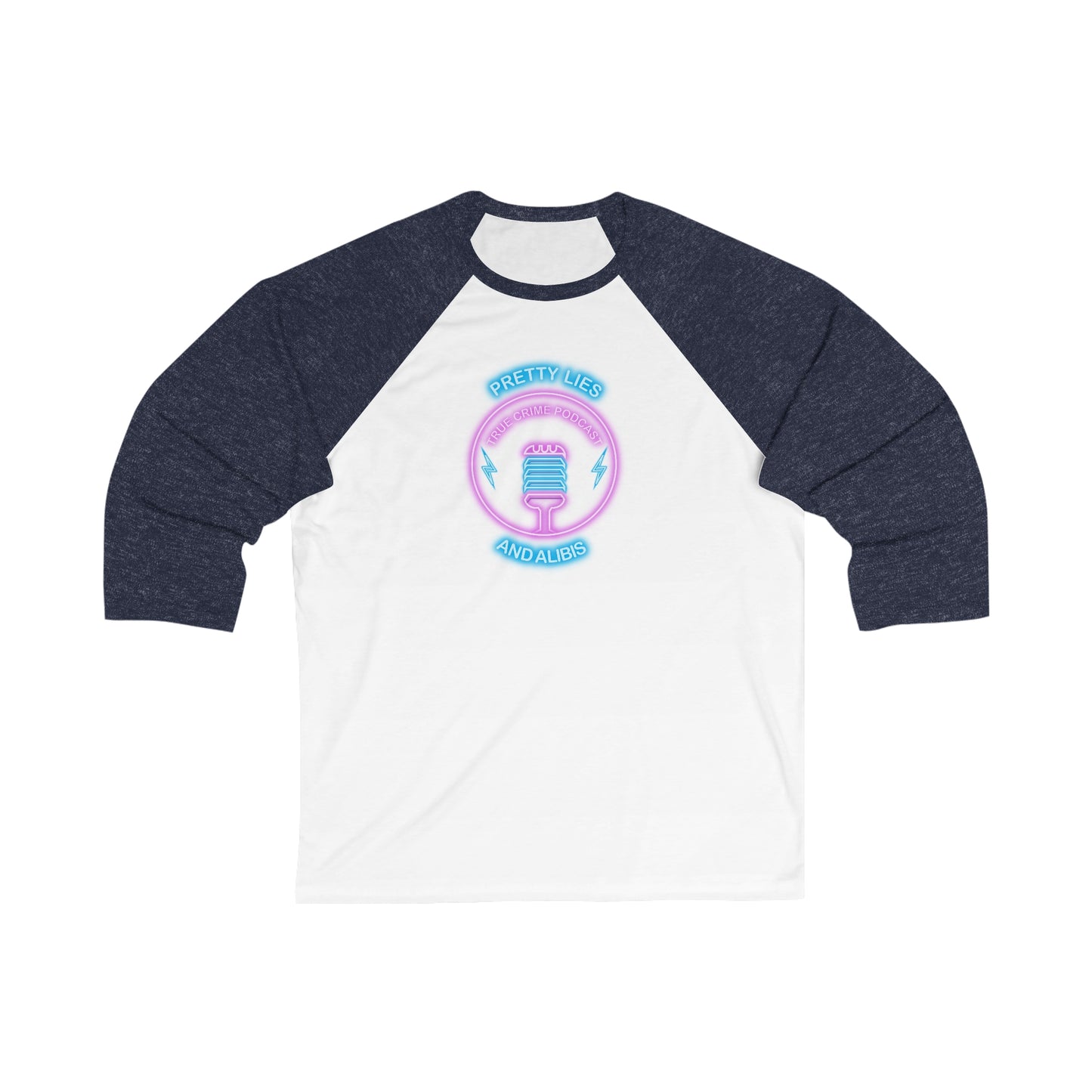 Logo Unisex 3\4 Sleeve Baseball Tee