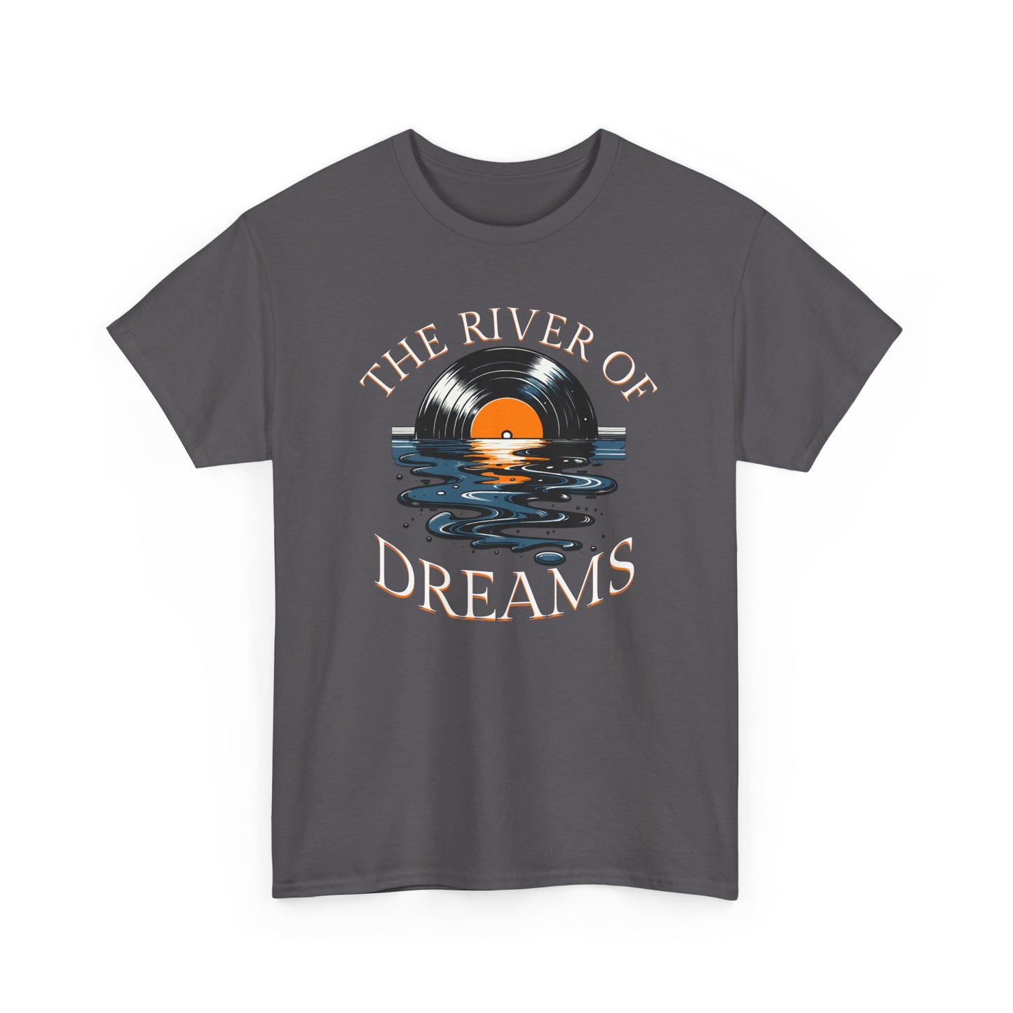 Unisex Heavy Cotton Lyrics Tee River of Dreams- New 2025