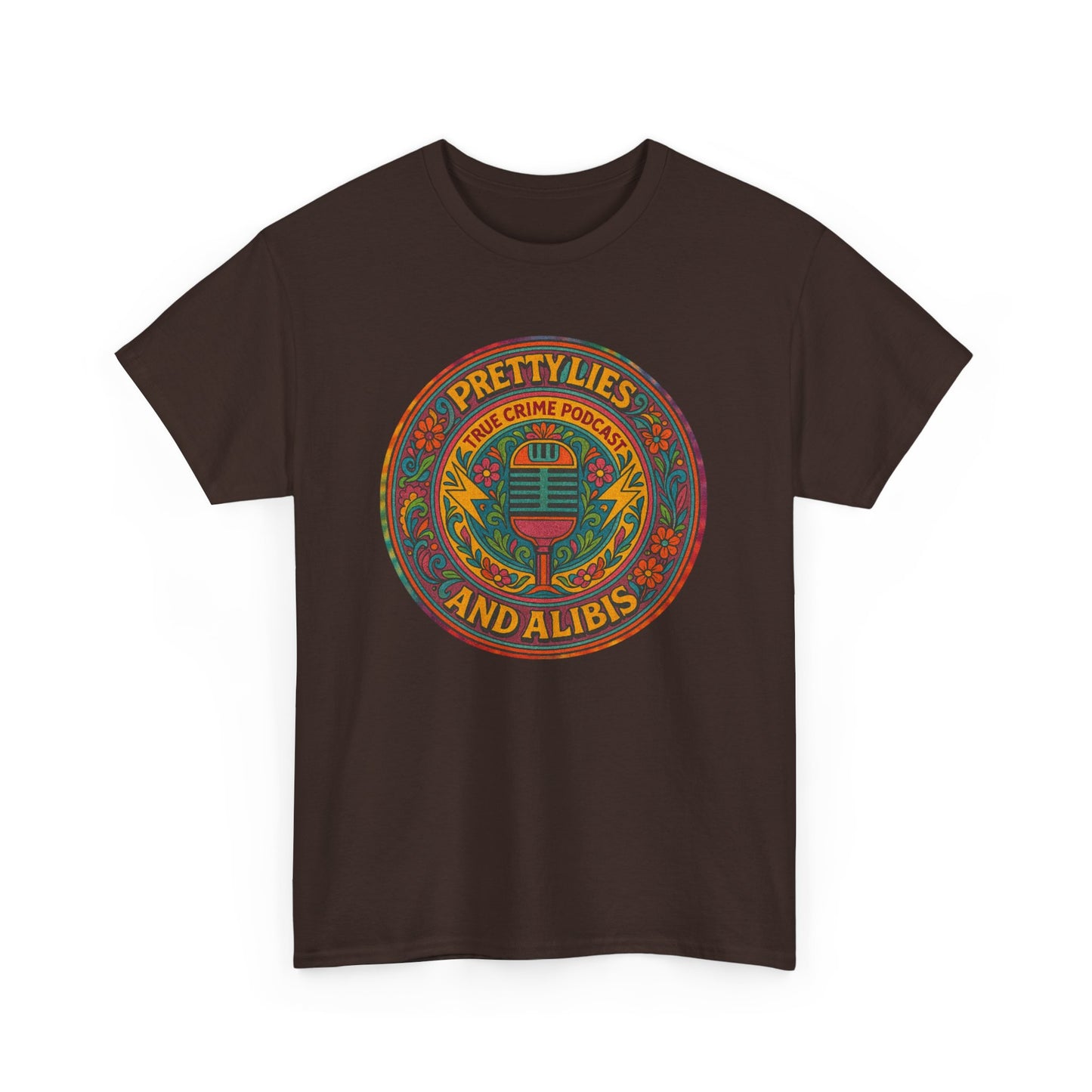 Pretty Lies Hippie Graphic T-Shirt - New 2025
