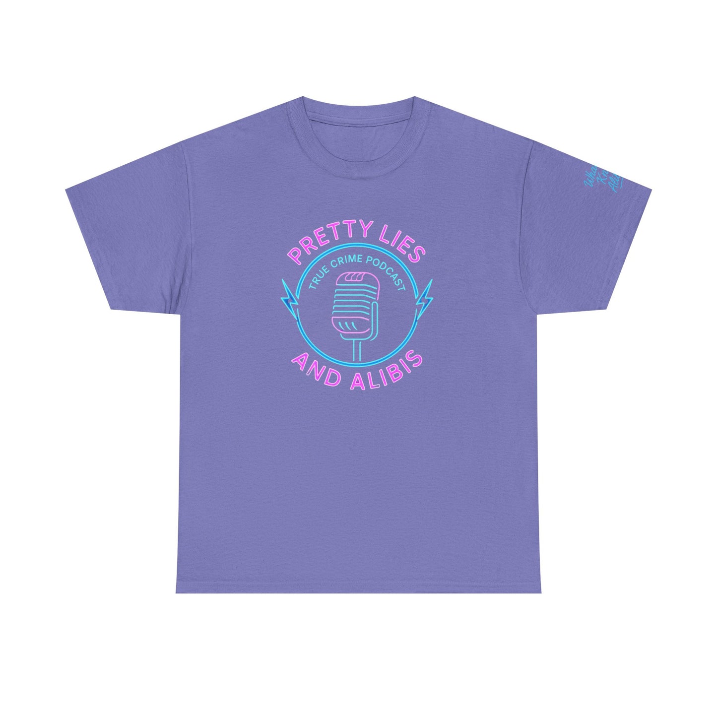 Pretty Lies and Alibis Podcast Unisex Tee | New 2025