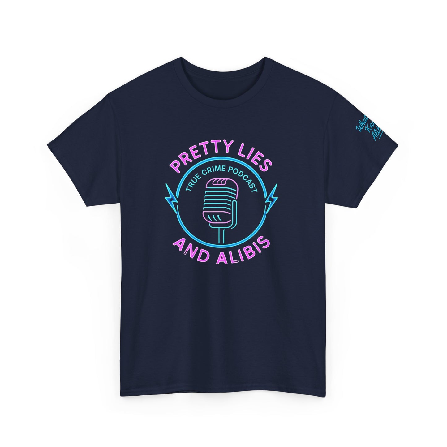 Pretty Lies and Alibis Podcast Unisex Tee | New 2025