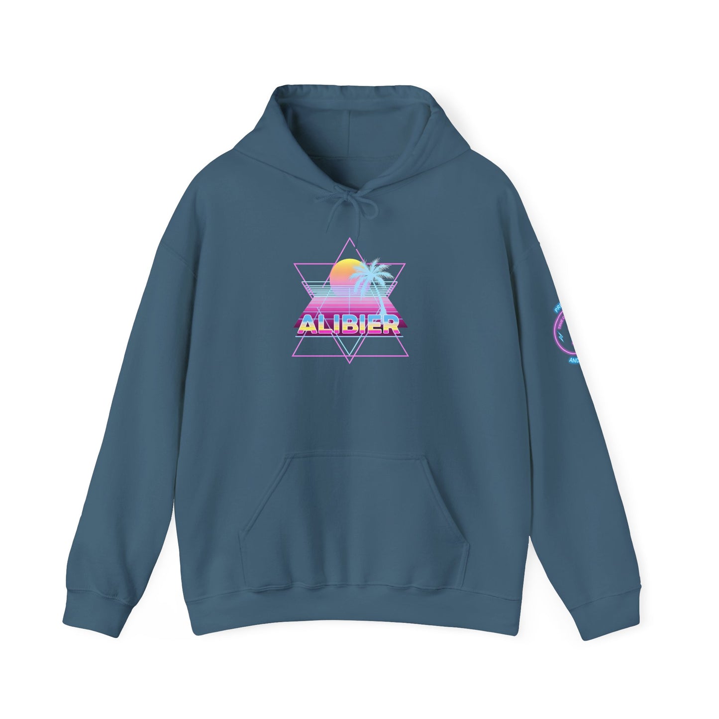 NEW! Vibrant Retro Hoodie - Unisex Heavy Blend™ Sweatshirt with Retro Design
