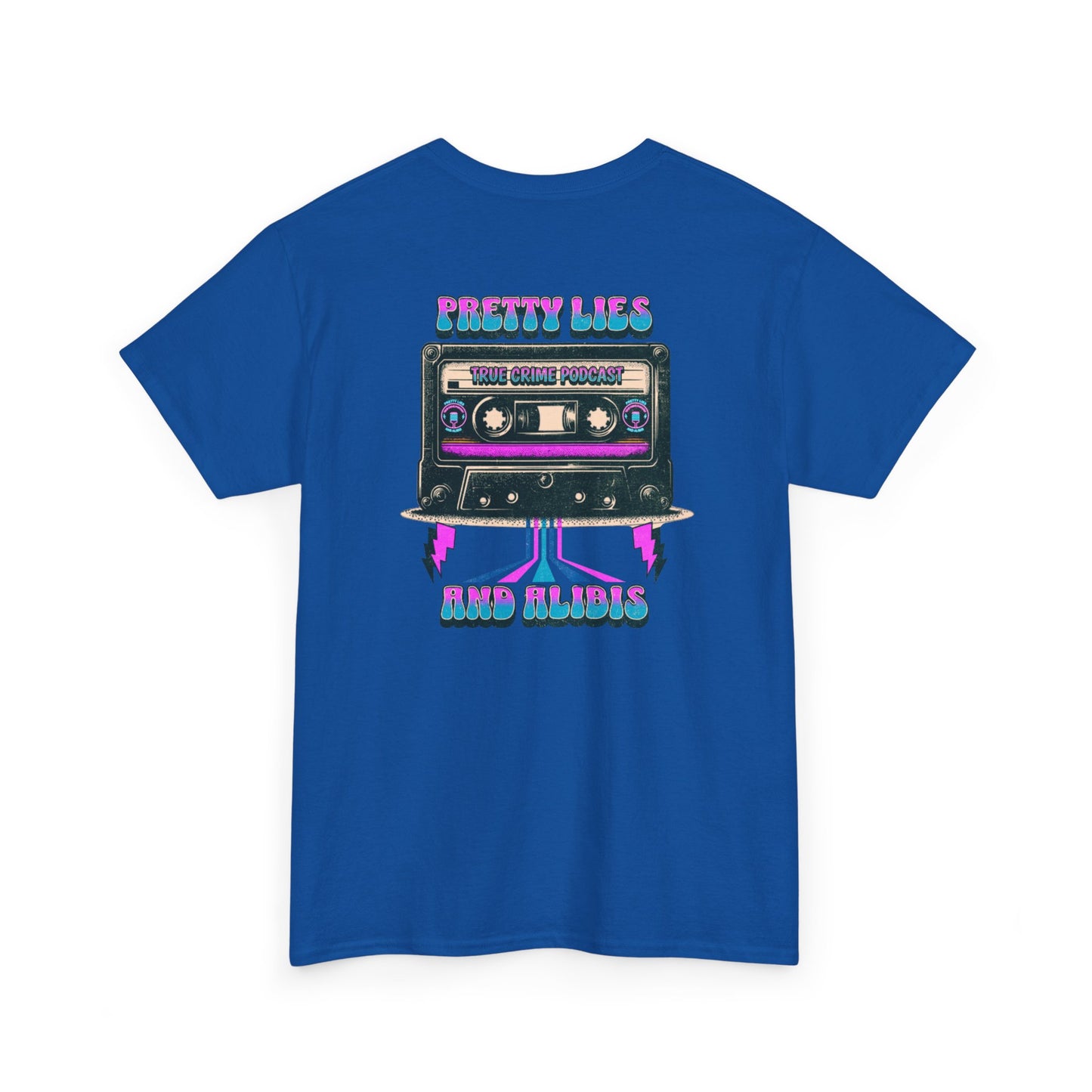 Retro Pretty Lies And Alibis Cassette Tape Shirt - NEW 2025