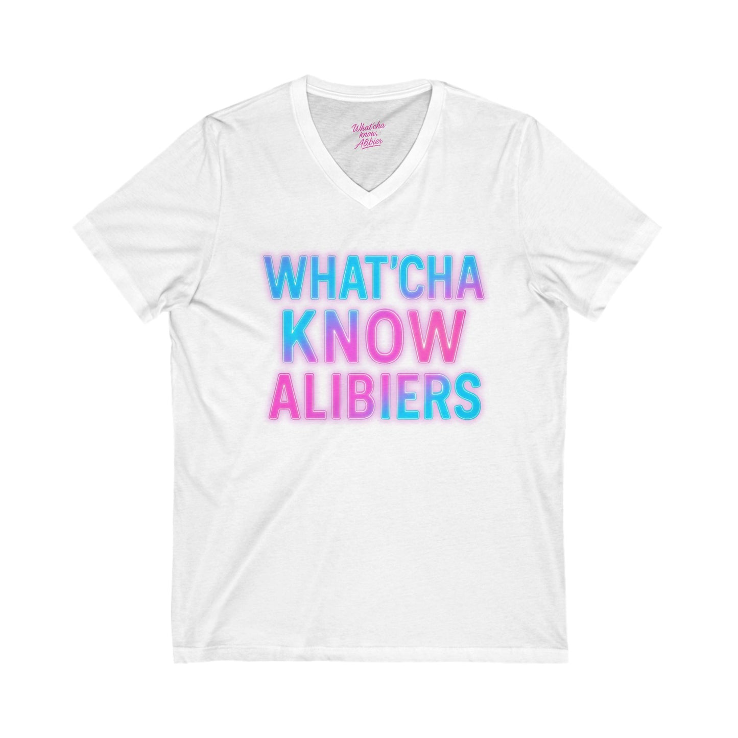Whatcha Know Alibiers V-Neck Tee, NEW 2025