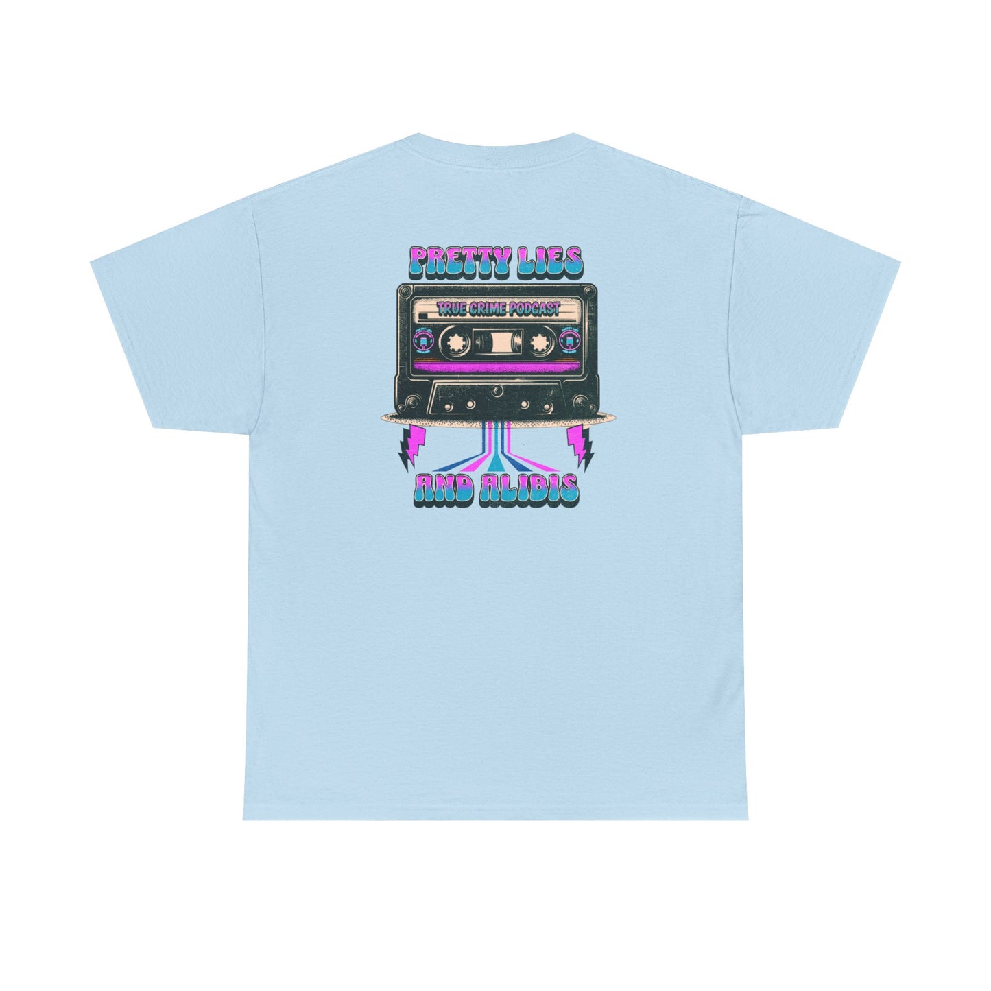 Retro Pretty Lies And Alibis Cassette Tape Shirt - NEW 2025