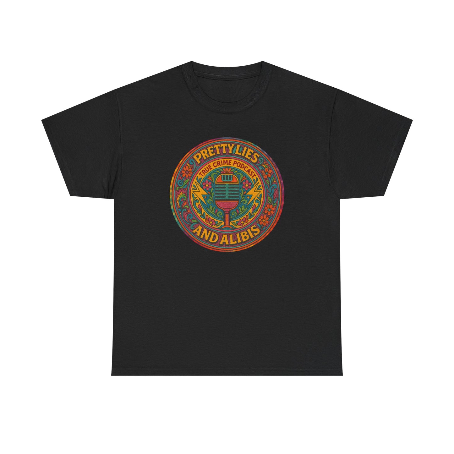 Pretty Lies Hippie Graphic T-Shirt - New 2025