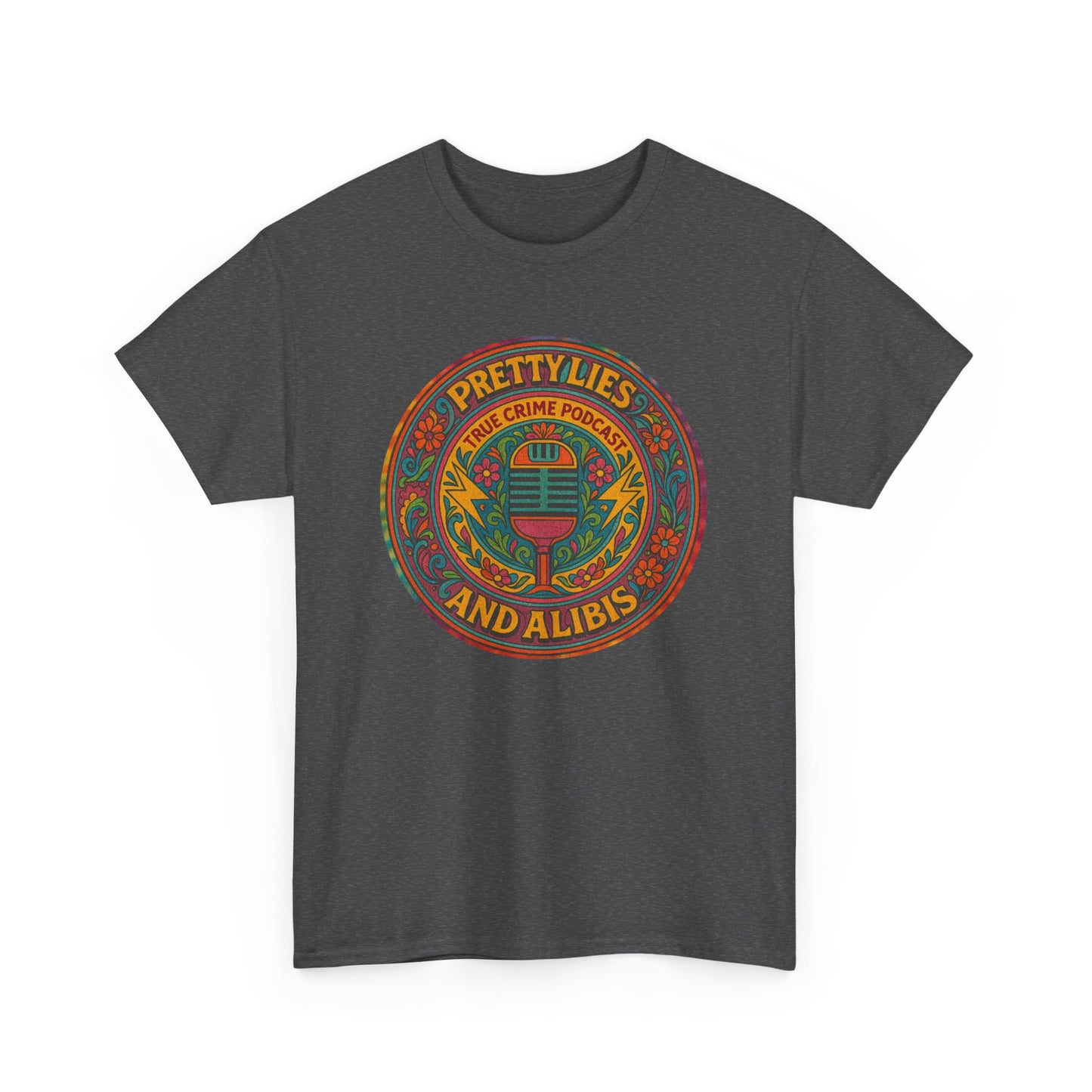 Pretty Lies Hippie Graphic T-Shirt - New 2025