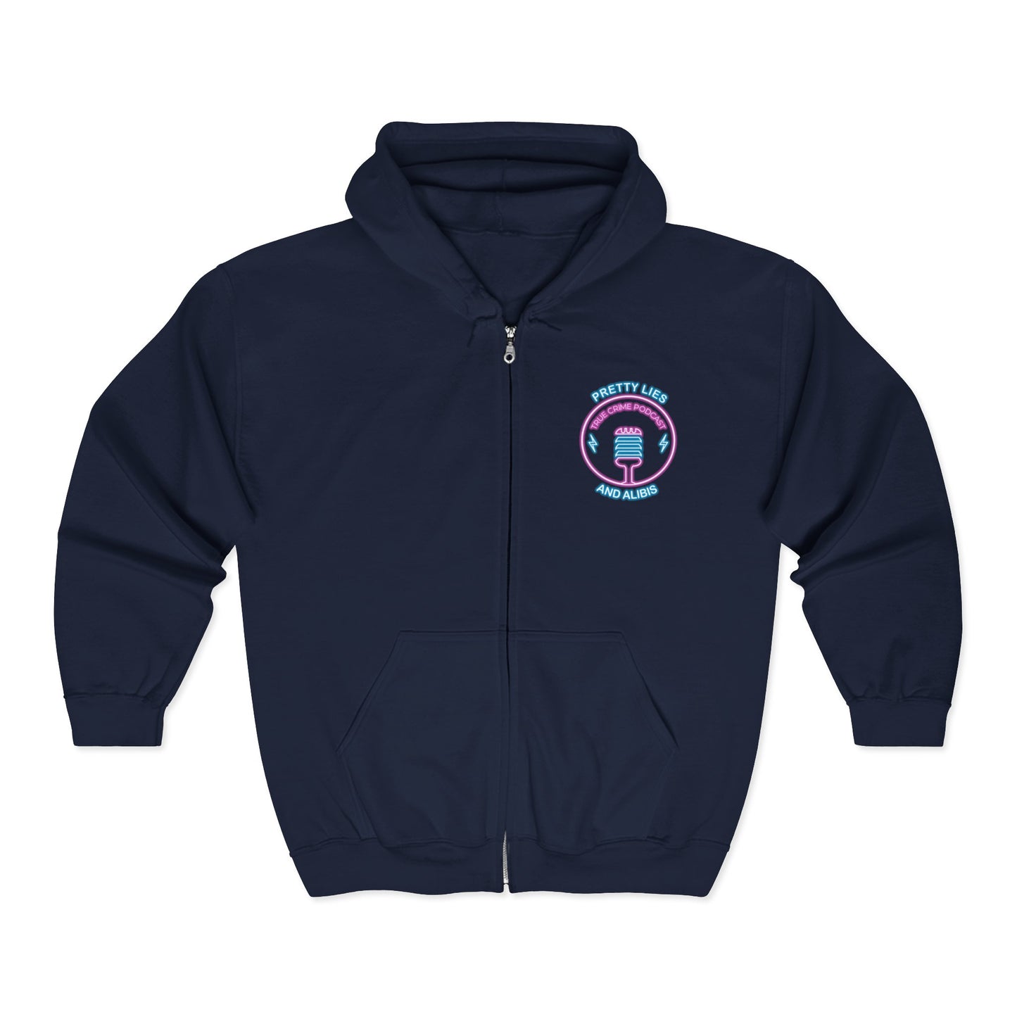 Comfy Unisex Zip-Up Hoodie - What'cha Know Alibiers - NEW 2025