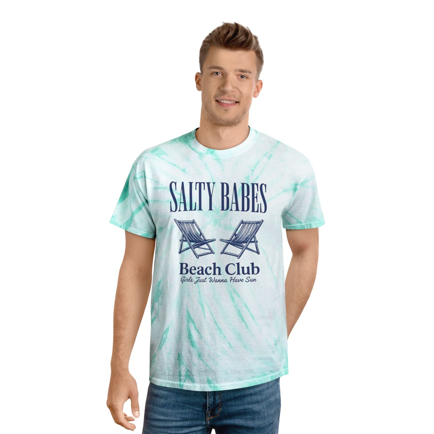 NEW! Summer Salty Babes Tie-Dye Tee