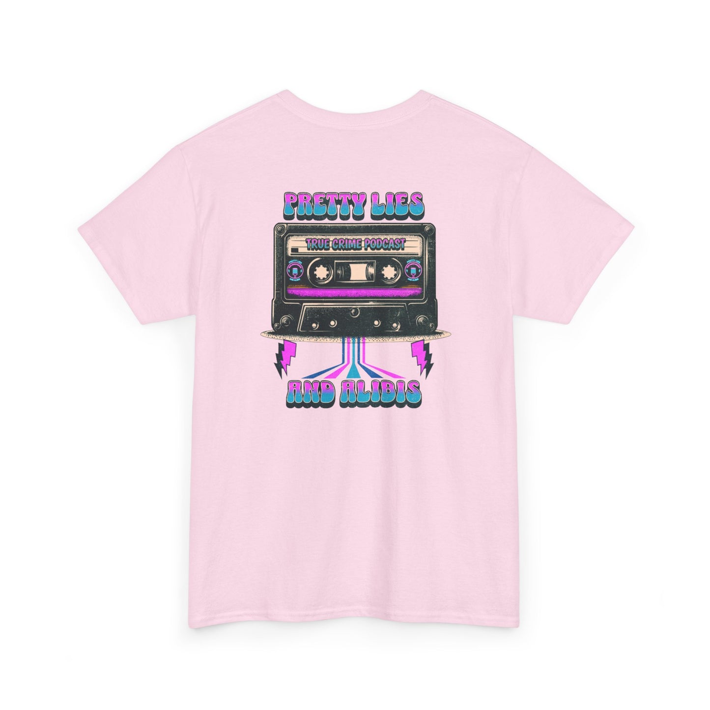 Retro Pretty Lies And Alibis Cassette Tape Shirt - NEW 2025