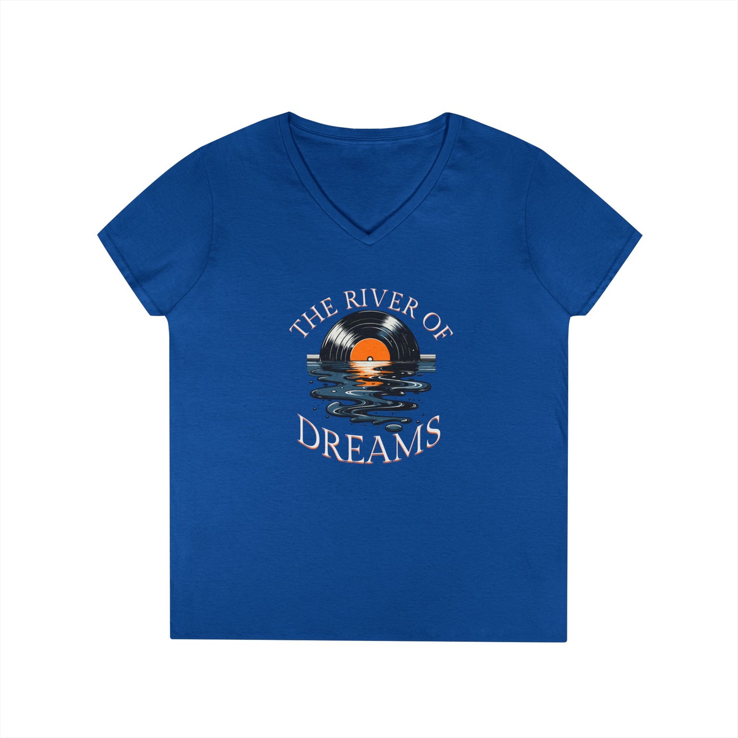 River of Dreams V-Neck T-Shirt - Lyrics - New 2025