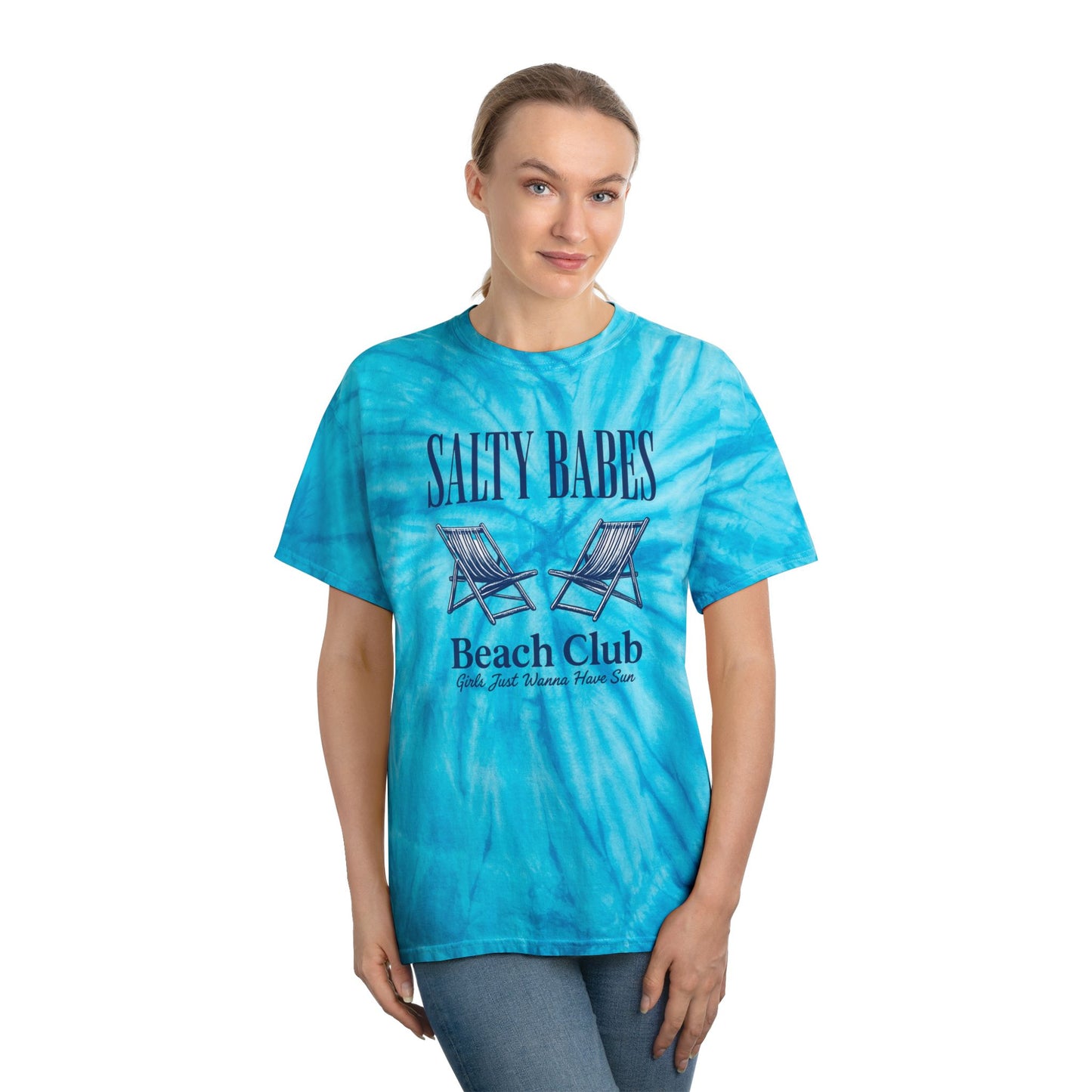 NEW! Summer Salty Babes Tie-Dye Tee