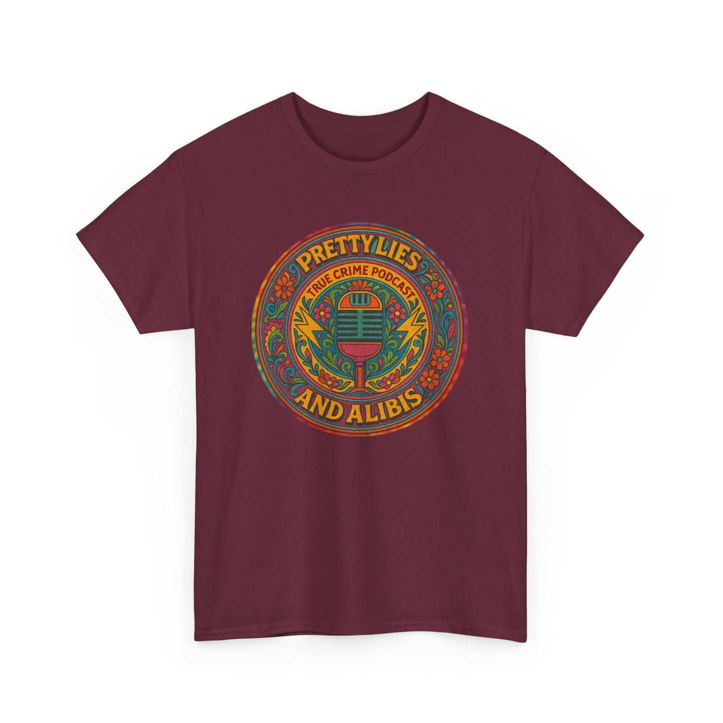 Pretty Lies Hippie Graphic T-Shirt - New 2025