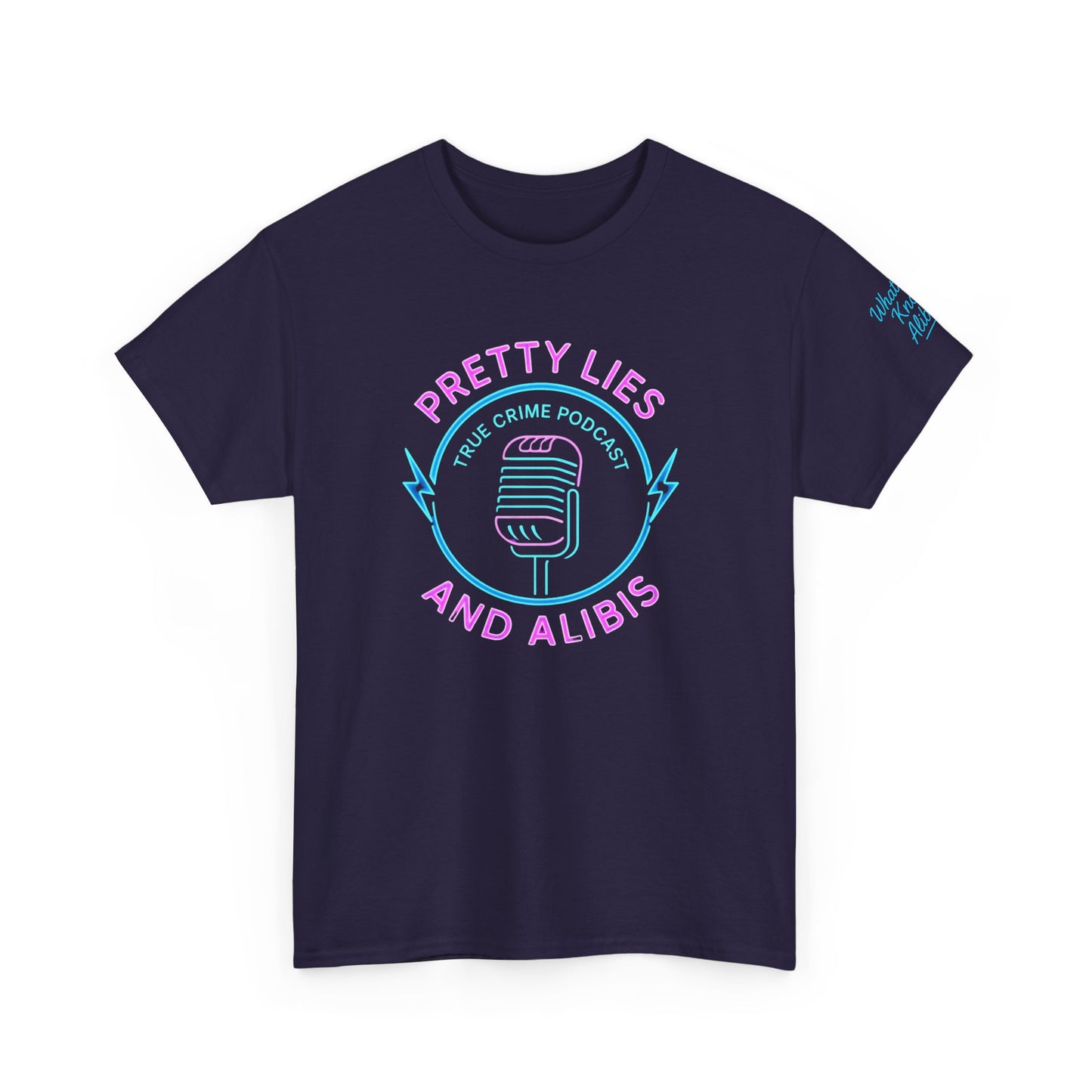 Pretty Lies and Alibis Podcast Unisex Tee | New 2025