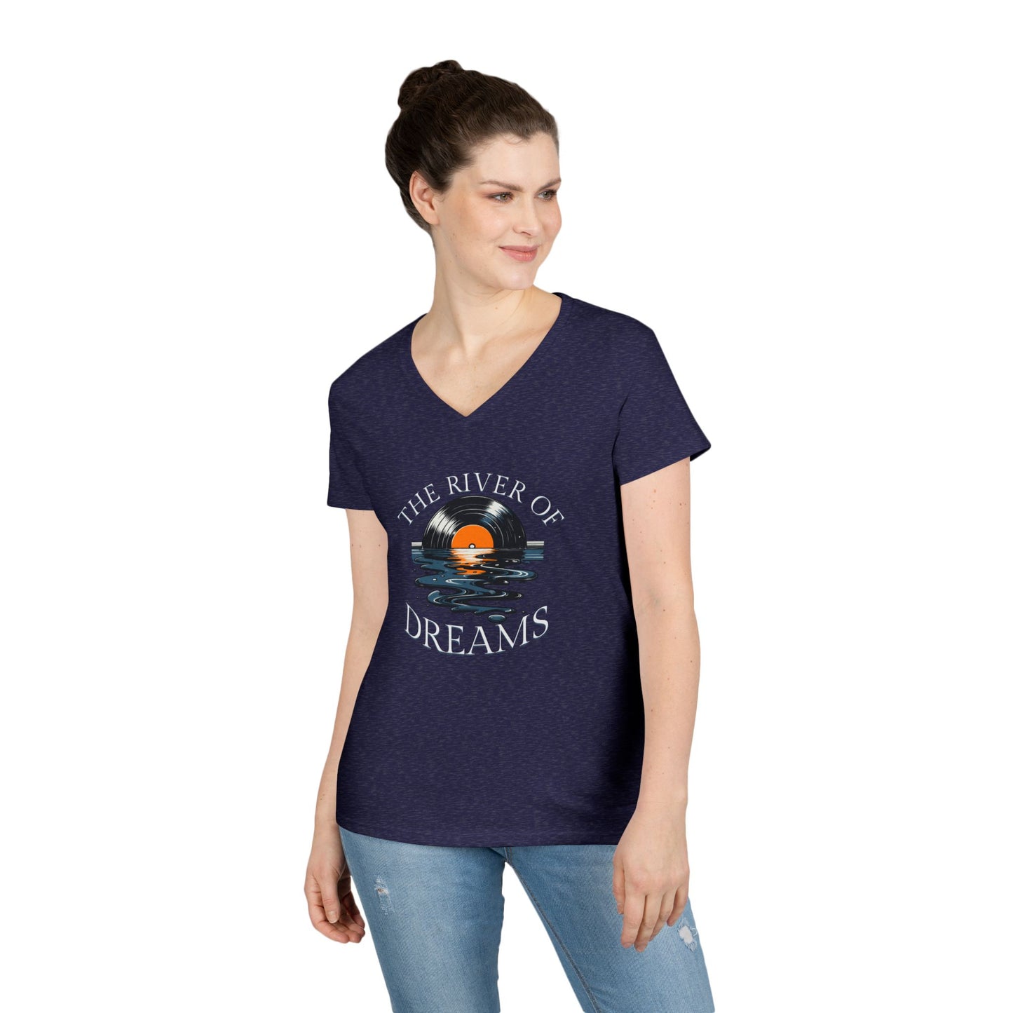 River of Dreams V-Neck T-Shirt - Lyrics - New 2025