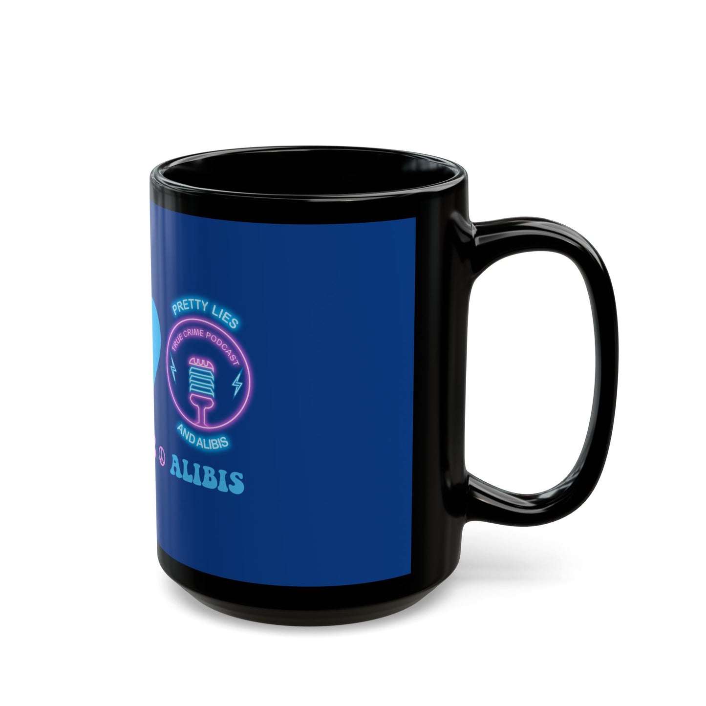 Peace Love Alibis Mug - NEW 2025