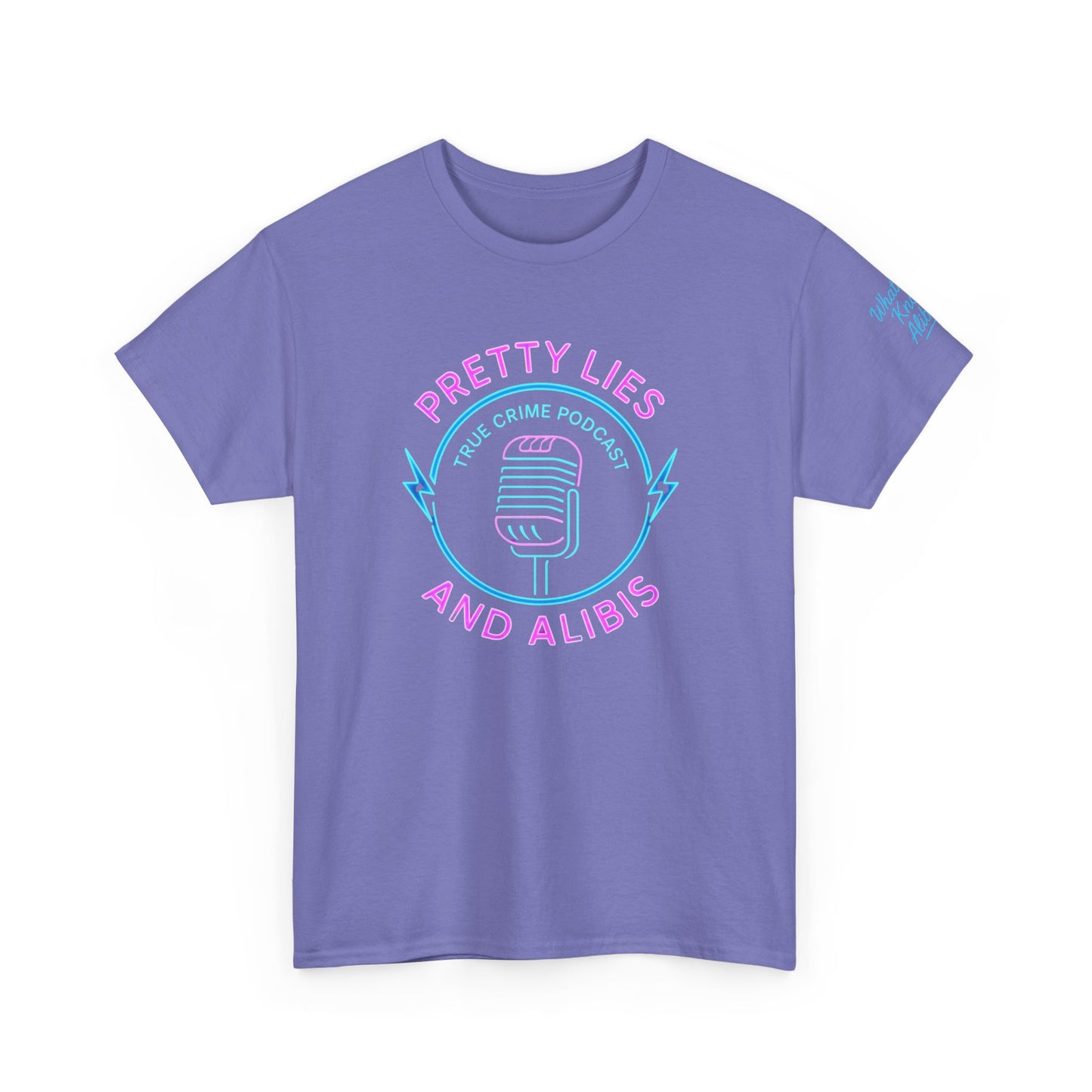 Pretty Lies and Alibis Podcast Unisex Tee | New 2025