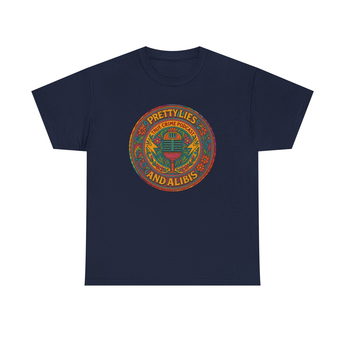 Pretty Lies Hippie Graphic T-Shirt - New 2025