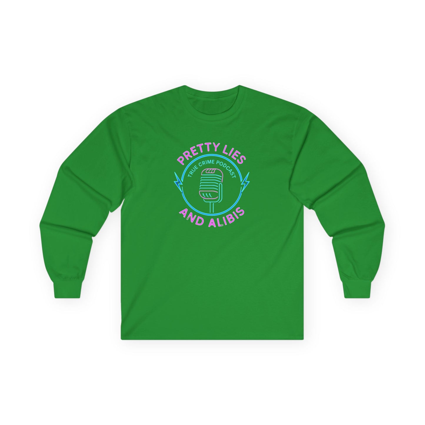 Unisex Long Sleeve Tee - 'Pretty Lies and Alibis', New 2025