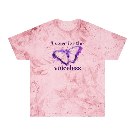Voice For The Voiceless Unisex Color Blast T-Shirt