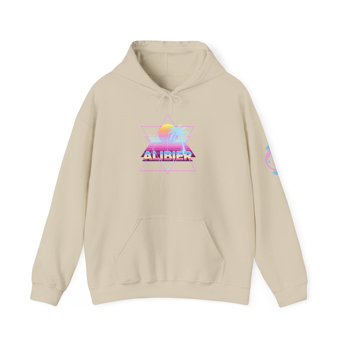 NEW! Vibrant Retro Hoodie - Unisex Heavy Blend™ Sweatshirt with Retro Design