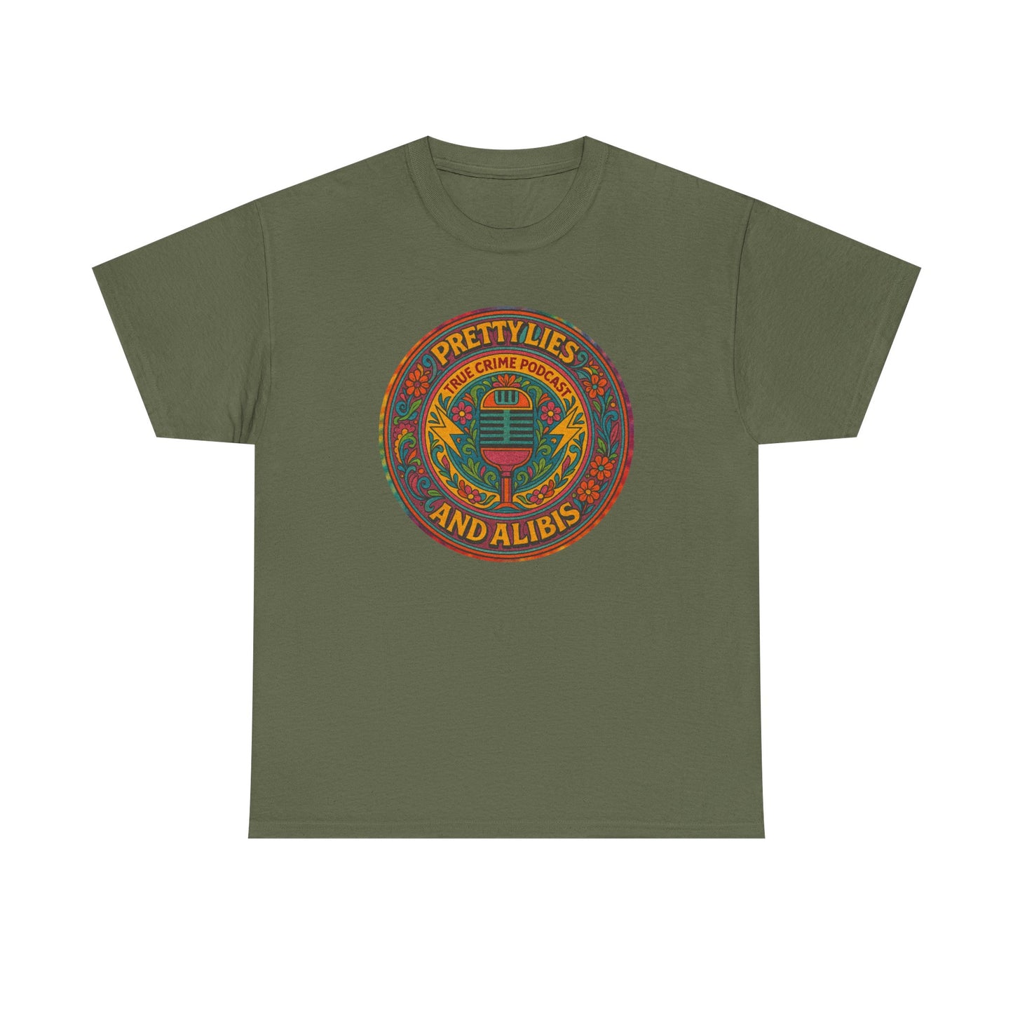 Pretty Lies Hippie Graphic T-Shirt - New 2025