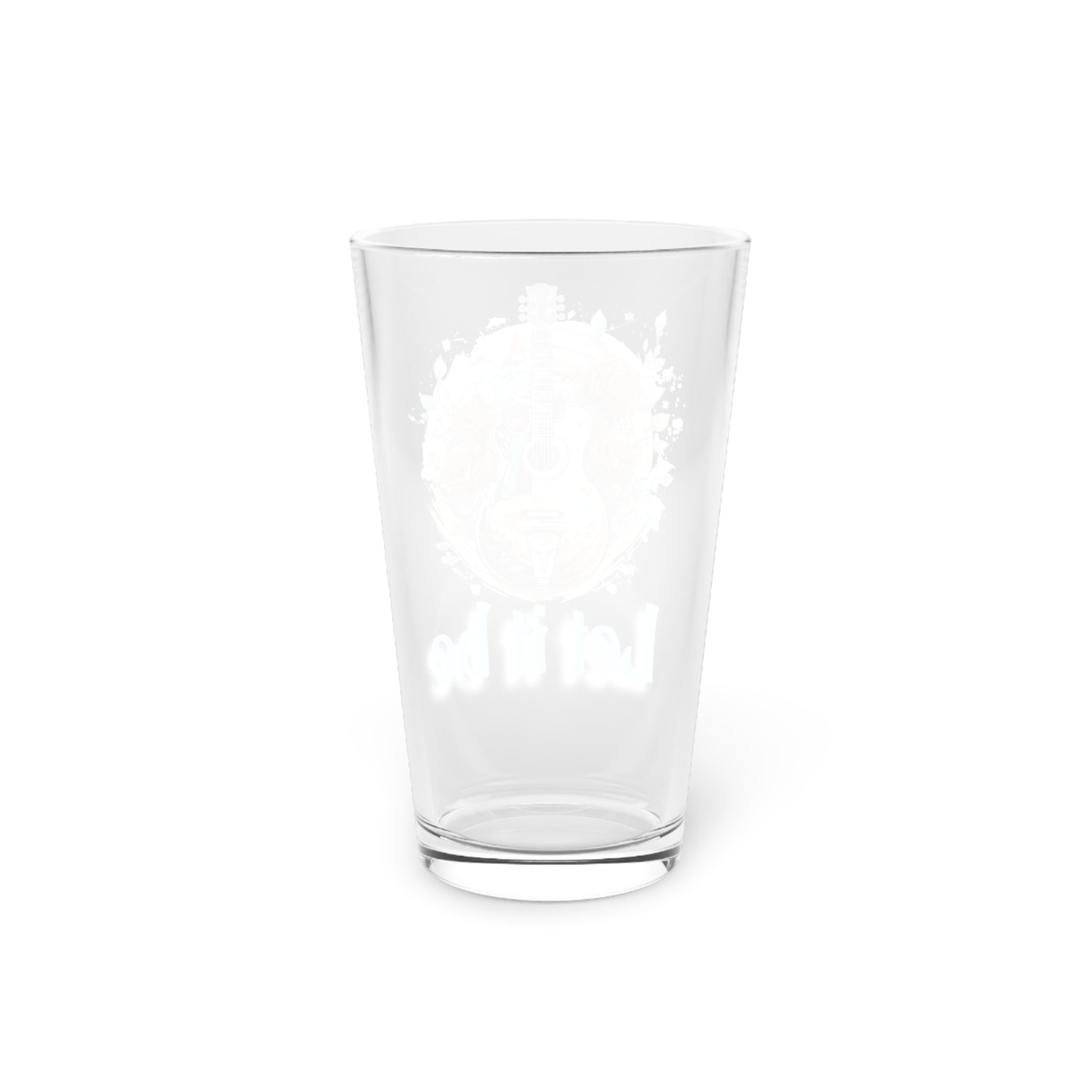 NEW! Lyrics Pint Glass - Let It Be 16oz Beer Cup