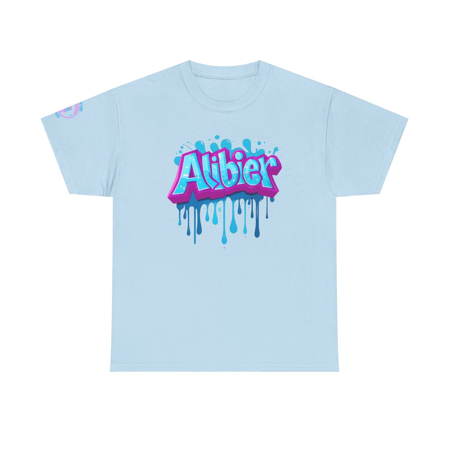 Alibier Graffiti Unisex Heavy Cotton Tee - Urban Style