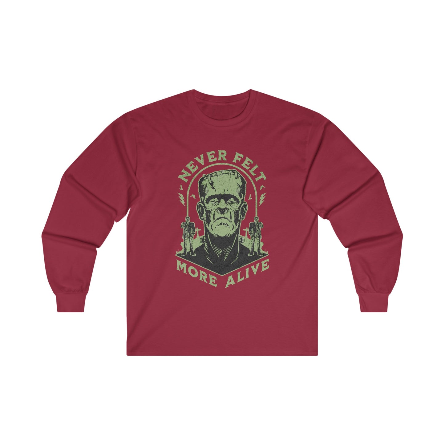 Halloween 2024 Alive Ultra Cotton Long Sleeve Tee