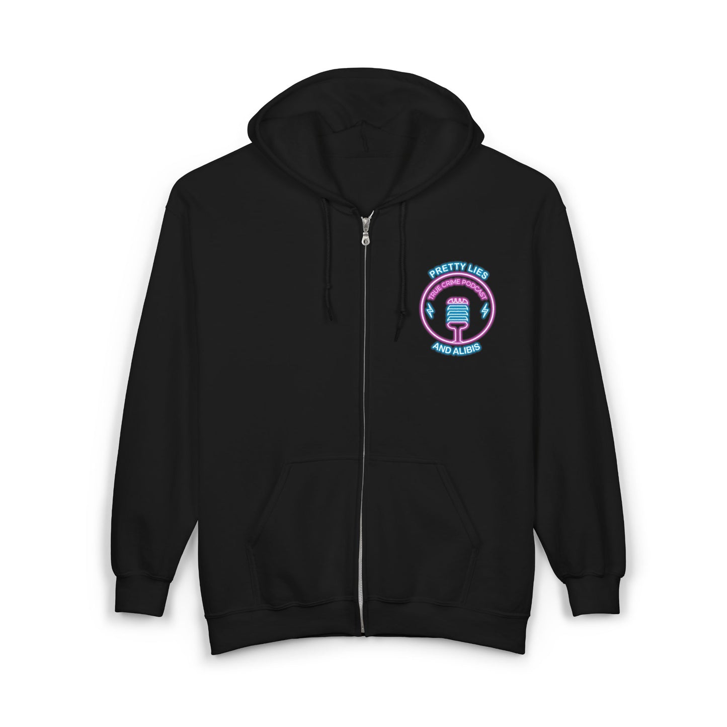 Comfy Unisex Zip-Up Hoodie - What'cha Know Alibiers - NEW 2025