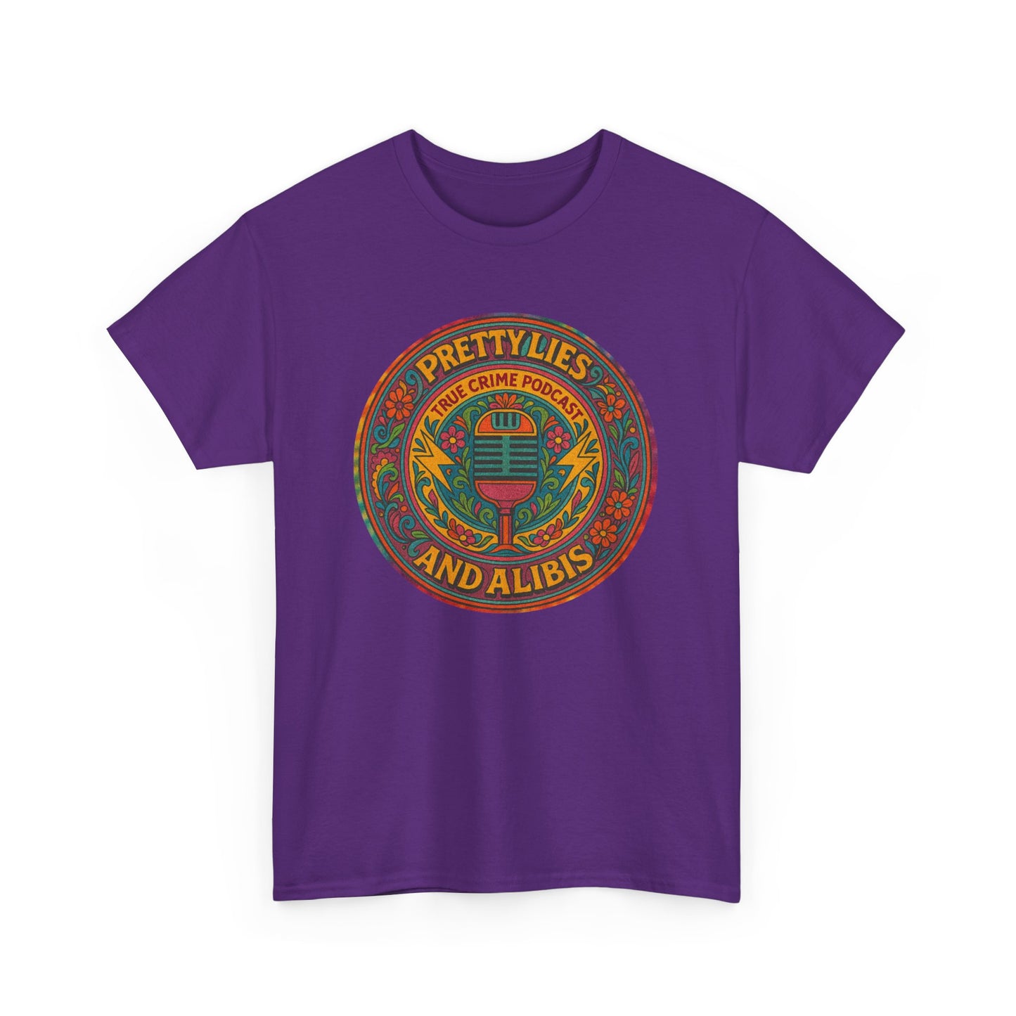 Pretty Lies Hippie Graphic T-Shirt - New 2025