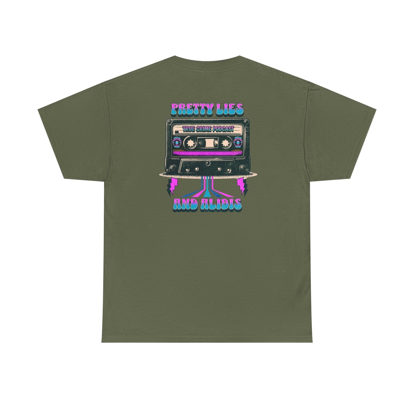Retro Pretty Lies And Alibis Cassette Tape Shirt - NEW 2025