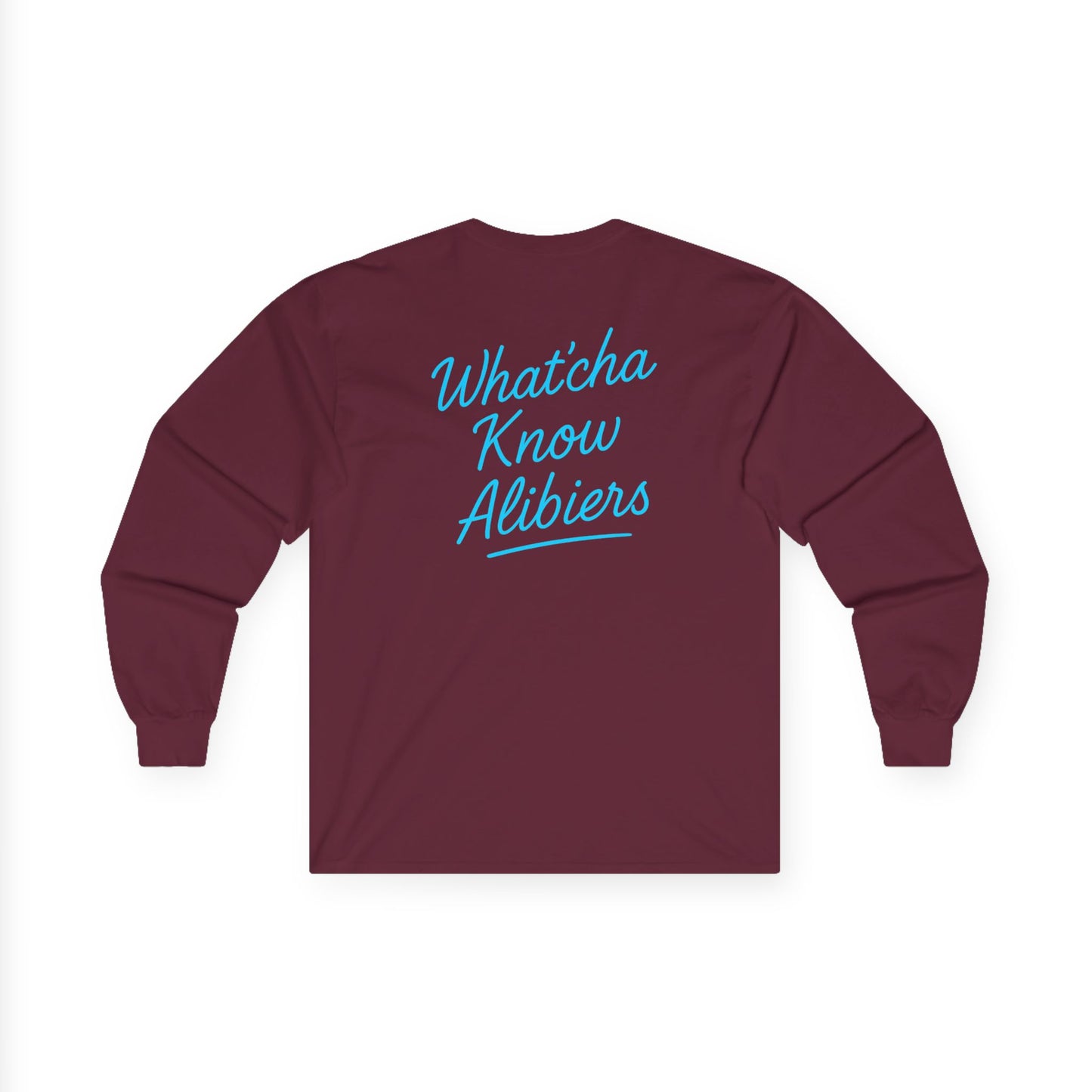 Unisex Long Sleeve Tee - 'Pretty Lies and Alibis', New 2025