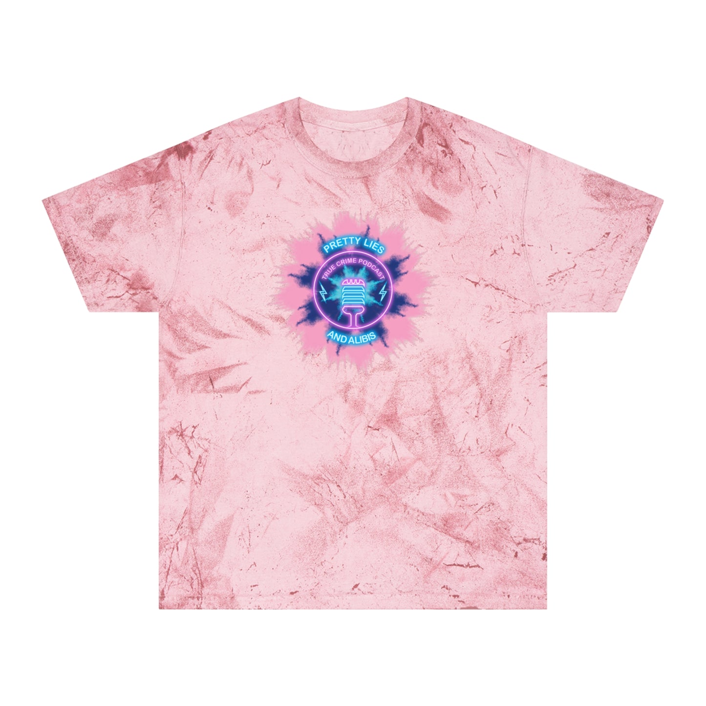 Faded Tie Dye Unisex Color Blast T-Shirt